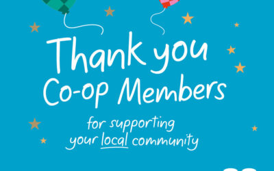 Co-op members – thank you!