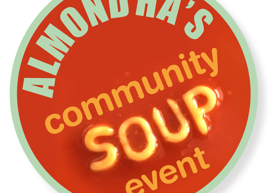 almond housing community soup event